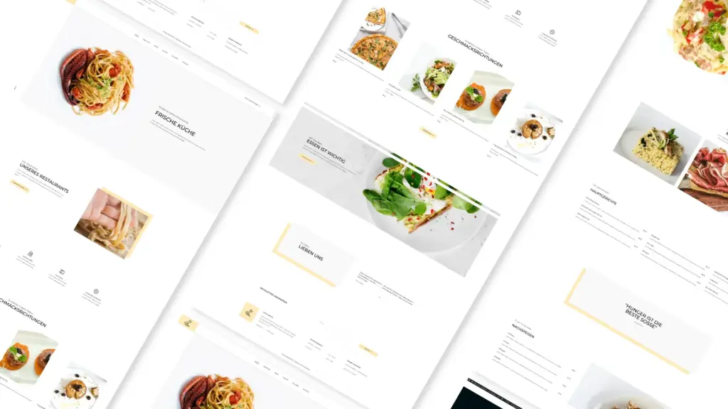 Webdesign Neckar Odenwald Kreis - Restaurant2 Musterwebsite