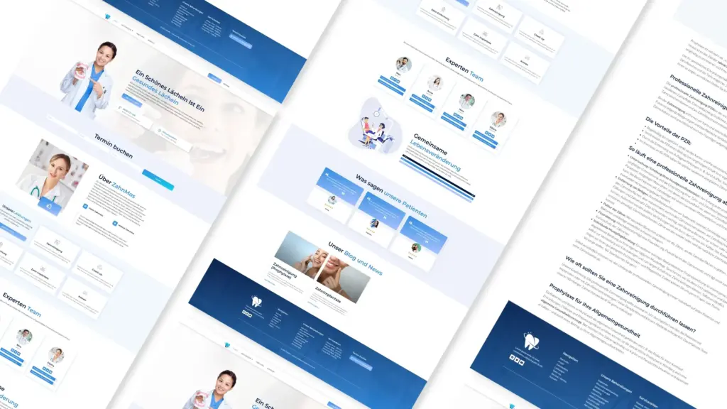 Webdesign Neckar Odenwald Kreis - Arzt Musterwebsite